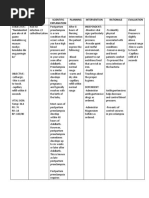 Assessment Diagnosis Scientific Explanation Planning Intervention Rationale Evaluation