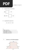 GRADE 7 REVISION Worksheet PDF