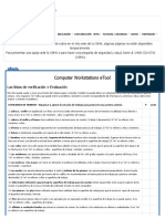 Las Estaciones de Trabajo Informáticas ETOOL - Listas de Control - Evaluación - Administración de Seguridad y Salud