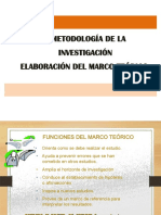 Elaboración Del Marco Teórico