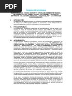 002 Terminos de Referencia Asfaltado Villa Azul - Colcabamba Concluido 222222222222