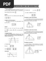 Proporcionalidad de Segmentos