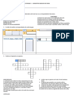 Actividades de Excel