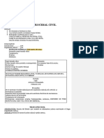 Derecho Procesal Civil Facultad de Derecho Gómez Fröde