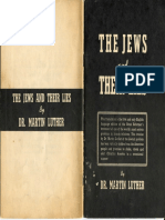 On The Jews and Their Lies by Dr. Martin Luther Written in 1543