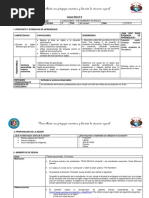 Sesión-De-Aprendizaje 5 Grado Primaria - Ingles