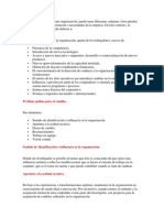 El Proceso de Cambio en Una Organización