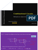 Combinational Circuits: Multiplexers Question Solving-I