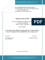 Loctroi de Credit Risques Et Garanties PDF