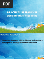 Practical Research II