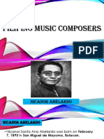 Filipino Music Composers