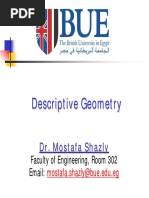 Descriptive Geometry PDF