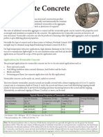 Typical Physical Properties of Vermiculite Concrete