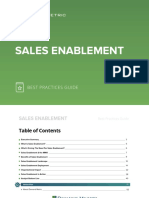 Sales Enablement Best Practices Guide