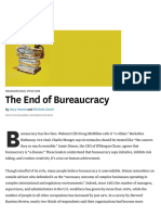 Yes, Yu Can Eliminate Bureaucracy