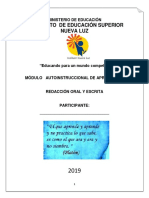 Redaccion Oral y Escrita Profa - Amagda Acosta Grupo#7