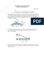 Problem Sheet - 2 Topic: Stress Submission Date: 27/08/2019