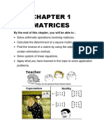 Chapter 1 Module Matrices