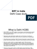 BRT in India: Delhi Case Study