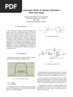 Informe Dise o Filtro Pasa Banda