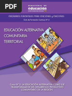 3 La Educacio N Alternativa Como Eje Transformador PDF