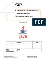 Lab 05 - Desarrollo de Aplicaciones Móviles - Polimorfismo e Interface-2019-2