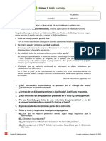 Tema 9 Lengua Castellana SM Evaluación