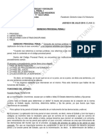 Derecho Procesal Penal I, Contenido Primer Parcial, 6to Semestre, Sección F.PDF Versión 1