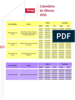 Enap - Calendario de Ofertas 2016