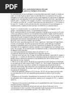 Conductividad Del PH en La Composición Química Del Suelo