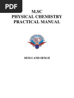 Physical Chemistry Manual PDF