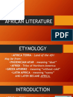 African Lit