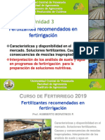 Interpretacion de Analisis de Suelo y Agua para Fertirrigacion 2015