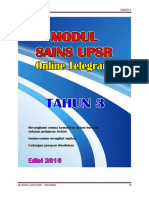 Modul Sains Upsr - Telegram - T3 PDF