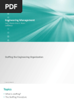 EMGN42E - Lecture 5 - Staffing The Engineering Organization PDF