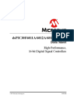 Dspic30F6011A/6012A/6013A/6014A Data Sheet: High-Performance, 16-Bit Digital Signal Controllers