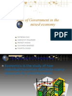 Role of Government in The Mixed Economy: Ratnendu Das Subhajyoti Majumder Prateeti Modak Suchanda Banerjee Pushpita Ghosh