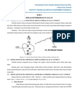 Sejarah Perkerasan Jalan