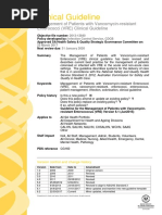 Clinical Guideline: Management of Patients With Vancomycin-Resistant Enterococci (VRE) Clinical Guideline