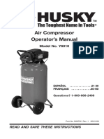 Husky Air Compressor Operator Manual