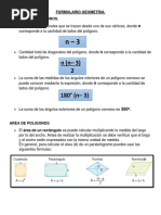 Formulario Geometria