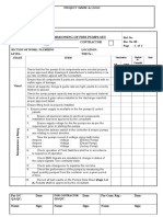 Testing & Commissioning Checklist For Fire Pump