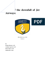 Study of The Downfall of Jet Airways