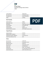 Decanter Centrifuge Data Sheet: High-Performance Decanter Centrifuge Model (LYNX 40) Single Hydraulic Stand