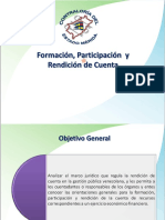 Formacion, Participacion y Rendicion de Cuenta