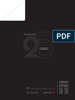 Annual Report 201819 PageIndustries