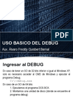 Uso Basico Del DEBUG