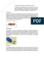 Componentes Electrónicos Análogos y Digitales