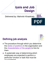 Job Analysis and Job Design 3