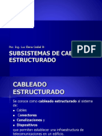 Subsistemas de Cableado